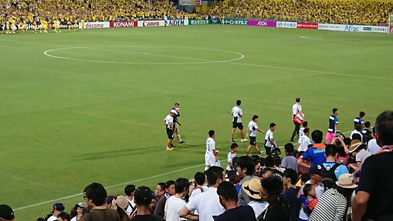 2018年9月12日 サッカー Vファーレン応援