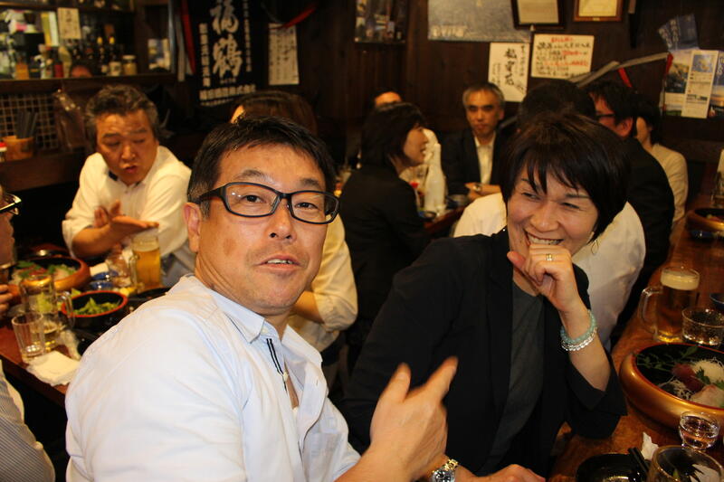 2016年 総会懇親会2次会 57年卒幹事